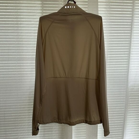 YOUNGLA XL Men’s Cream Light Wind Runner Windbreaker Full Zip Jacket - Picture 3 of 16